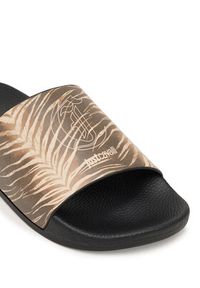 Just Cavalli Klapki 80RA3SZ2 ZSE53 Brązowy. Kolor: brązowy. Materiał: syntetyk #3