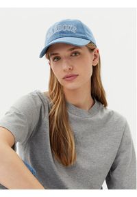 Barbour Czapka z daszkiem Emily Denim LHA0582BL31 Niebieski. Kolor: niebieski. Materiał: bawełna, materiał