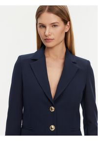 Rinascimento Marynarka CFC0122814003 Granatowy Regular Fit. Kolor: niebieski. Materiał: syntetyk #4