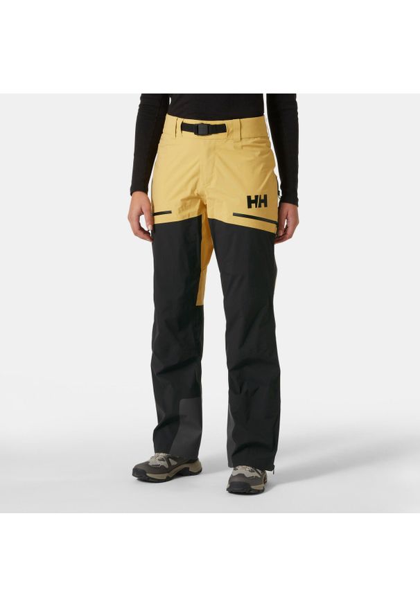 Spodnie narciarskie dla kobiet Helly Hansen Odin BC Infinity Shell. Kolor: wielokolorowy, żółty, beżowy. Sezon: zima. Sport: narciarstwo