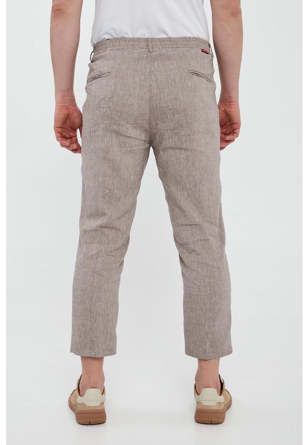 JOOP! Jeans - Spodnie męskie lniane Lead2-W JOOP! JEANS. Materiał: len
