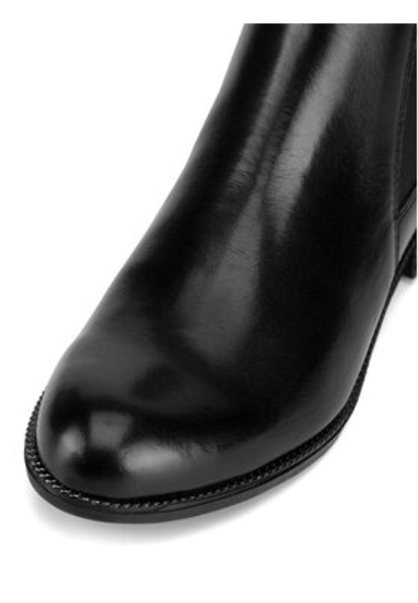 Lasocki Sztyblety RST-MERLOT CHAIN-01 Czarny. Kolor: czarny. Materiał: skóra