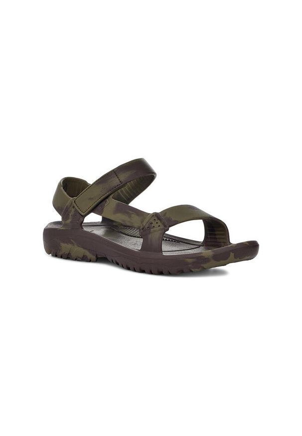 Teva - Sandały TEVA HURRICANE DRIFT Zielony. Okazja: na plażę. Kolor: zielony. Materiał: guma. Sezon: lato