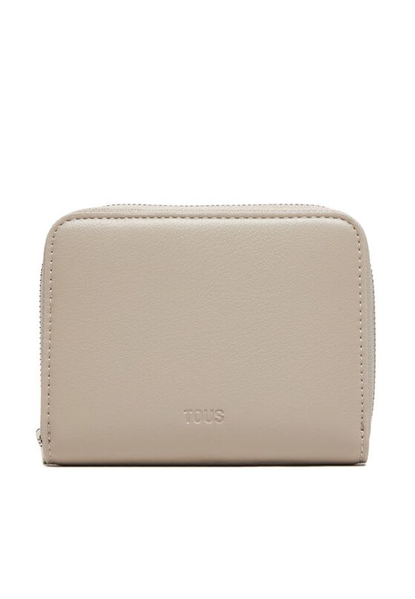 Tous - TOUS Portfel City 2002303543 Szary. Kolor: szary. Materiał: skóra