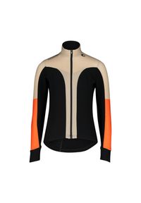 BIORACER - Damski jersey z długim rękawem Bioracer Vesper Tempest Thermal. Kolor: pomarańczowy, beżowy, wielokolorowy. Materiał: jersey. Długość rękawa: długi rękaw. Długość: długie. Sezon: zima. Sport: kolarstwo #1