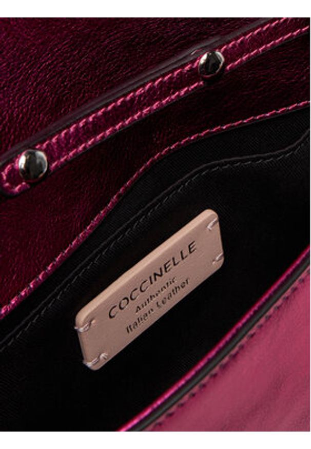 Coccinelle Torebka E1 SW4 19 01 01 Różowy. Kolor: różowy. Materiał: skórzane