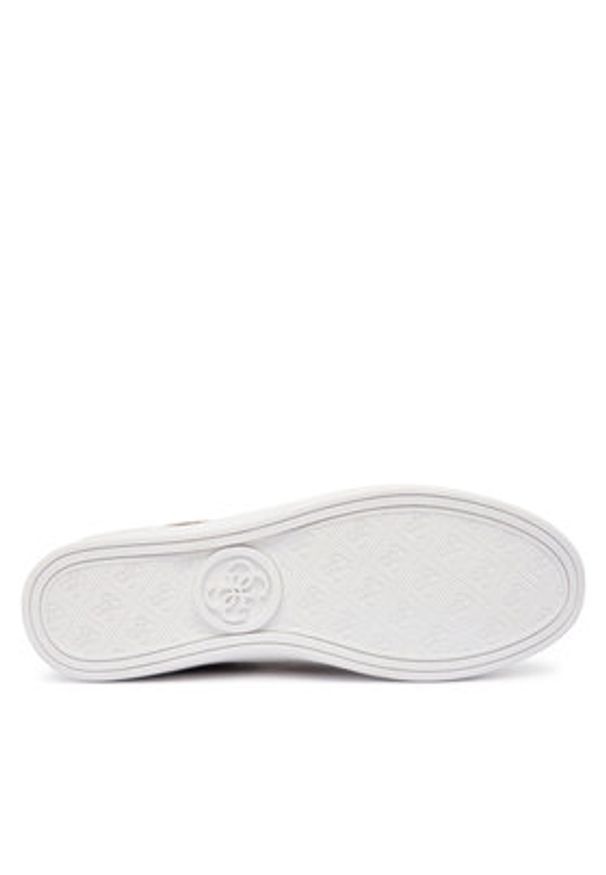 Guess Sneakersy 179118 Beżowy. Kolor: beżowy. Materiał: skóra