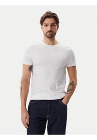 Calvin Klein Underwear Komplet 3 t-shirtów LV00NB4051 Biały Regular Fit. Kolor: biały. Materiał: bawełna