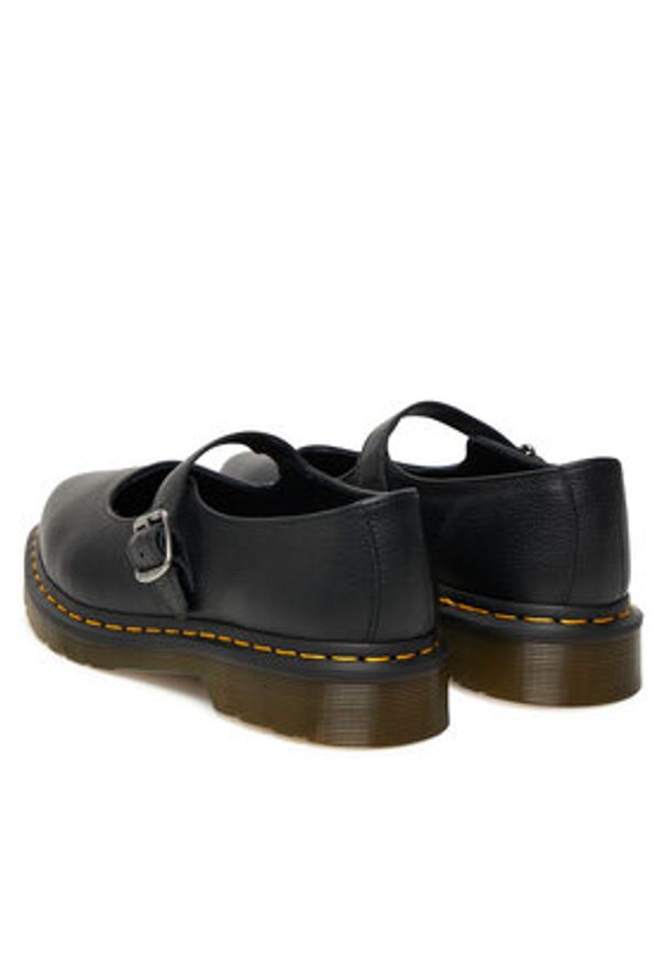 Dr. Martens Półbuty Elphie MJ Mary Jane DM40685001 Czarny. Kolor: czarny. Materiał: skóra