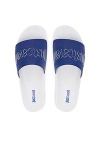 Just Cavalli Klapki 80QA3SZ1 ZSE50 Niebieski. Kolor: niebieski. Materiał: syntetyk #6