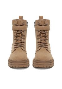 DeeZee Trzewiki 60120-11 Beżowy. Kolor: beżowy. Materiał: materiał #3
