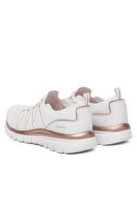 skechers - Skechers Sneakersy Graceful 100888/WTRG Biały. Kolor: biały. Materiał: materiał #3