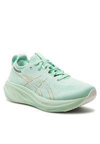 Asics Buty do biegania Gel-Nimbus 26 1012B601 Zielony. Kolor: zielony. Materiał: materiał, mesh #6