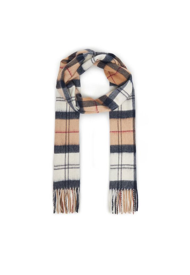 Barbour Szalik Tartan LSC0129BR51 Beżowy. Kolor: beżowy. Materiał: wełna, materiał