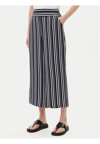 Joseph Ribkoff Kuloty 251162 Granatowy Wide Leg. Kolor: niebieski. Materiał: syntetyk