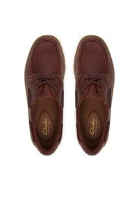 Clarks Półbuty Cleyhill Boat. 26187287 Brązowy. Kolor: brązowy. Materiał: skóra #6
