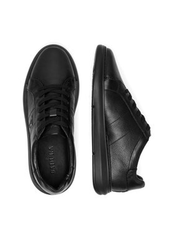 Badura Sneakersy BOZEMAN II-35 MI08 Czarny. Kolor: czarny. Materiał: skóra