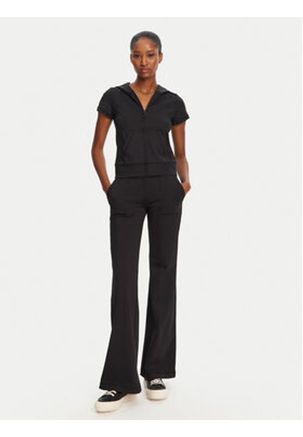 Juicy Couture Spodnie dresowe Active JCSML125403 Czarny Flared Leg. Kolor: czarny. Materiał: syntetyk