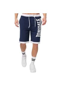 Krótka Lonsdale Clennell. Kolor: niebieski. Długość: krótkie #1