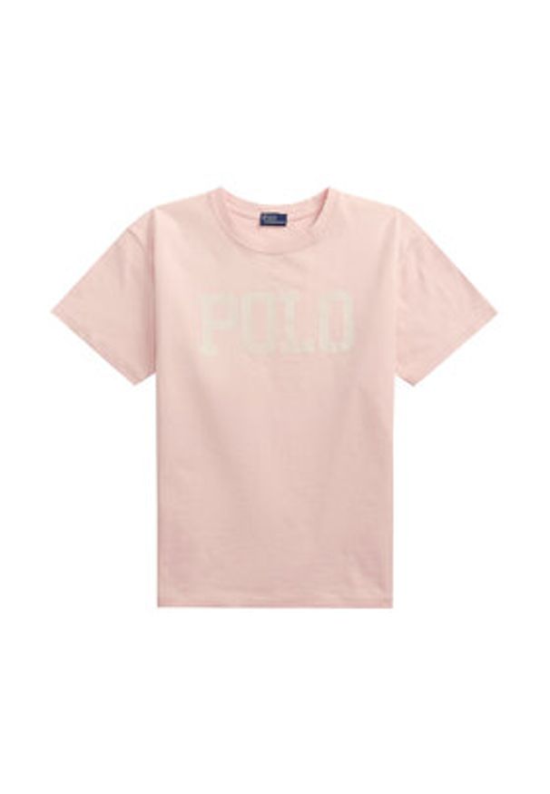 Polo Ralph Lauren T-Shirt 211965096001 Koralowy Regular Fit. Typ kołnierza: polo. Kolor: pomarańczowy. Materiał: bawełna