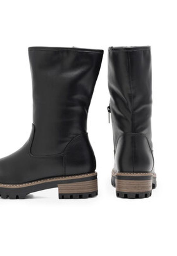 Clara Barson Botki NINA WS5120-02 Czarny. Kolor: czarny