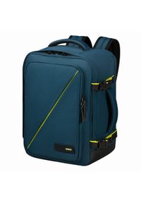AMERICAN TOURISTER - Plecak kabinowy American Tourister Take2cabin. Kolor: niebieski
