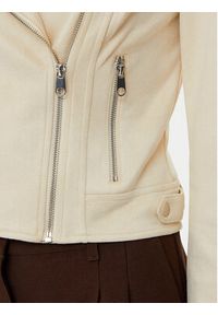 Vero Moda Kurtka z imitacji skóry Jose 10300938 Beżowy Regular Fit. Kolor: beżowy. Materiał: skóra