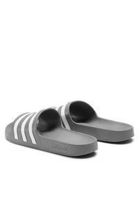 Adidas - adidas Klapki adilette Aqua F35538 Szary. Kolor: szary #5