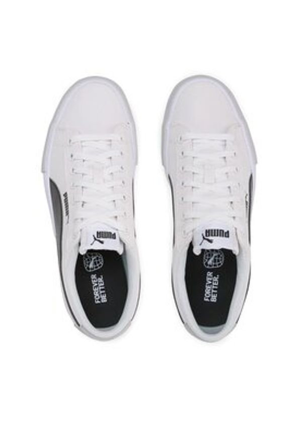 Puma Sneakersy Bari Casual Cv 38938301 Biały. Okazja: na co dzień. Kolor: biały. Materiał: materiał
