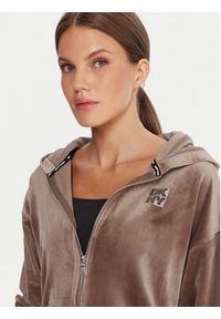 DKNY Sport Bluza DP5J9642 Beżowy Regular Fit. Kolor: beżowy. Materiał: syntetyk. Styl: sportowy #5