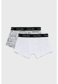 Calvin Klein Underwear - Bokserki dziecięce 104-176 cm (2-pack). Kolor: biały. Materiał: bawełna, dzianina, elastan. Wzór: gładki #1