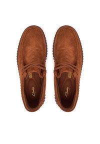 Clarks Półbuty Torhill Hi 26327243 Pomarańczowy. Kolor: pomarańczowy. Materiał: skóra, zamsz #4