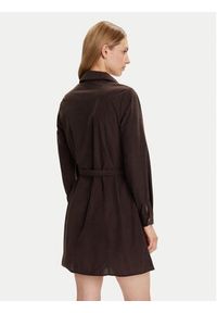 Vero Moda Sukienka koszulowa Elly 10334288 Brązowy Regular Fit. Kolor: brązowy. Materiał: syntetyk. Typ sukienki: koszulowe #4