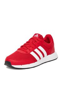 Adidas - adidas Sneakersy RUN 50S JQ4516 W Czerwony. Kolor: czerwony. Materiał: materiał. Sport: bieganie #5