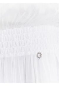 Guess Sukienka codzienna W5GK24 WE550 Biały Classic Fit. Okazja: na co dzień. Kolor: biały. Materiał: wiskoza. Typ sukienki: proste. Styl: casual #5