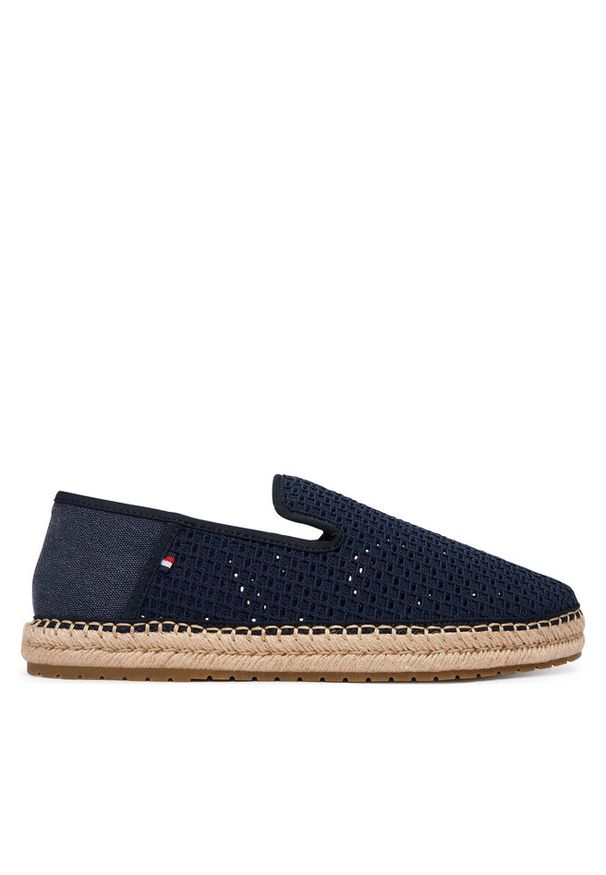TOMMY HILFIGER - Espadryle Tommy Hilfiger. Kolor: niebieski