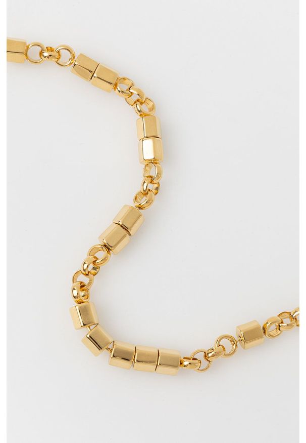 Kat Maconie bransoletka prism stud bead anklet damska. Kolor: złoty