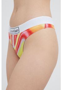 Calvin Klein Underwear stringi. Materiał: bawełna