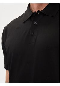 Karl Lagerfeld - KARL LAGERFELD Polo 745007 542201 Czarny Regular Fit. Typ kołnierza: polo. Kolor: czarny. Materiał: bawełna #3