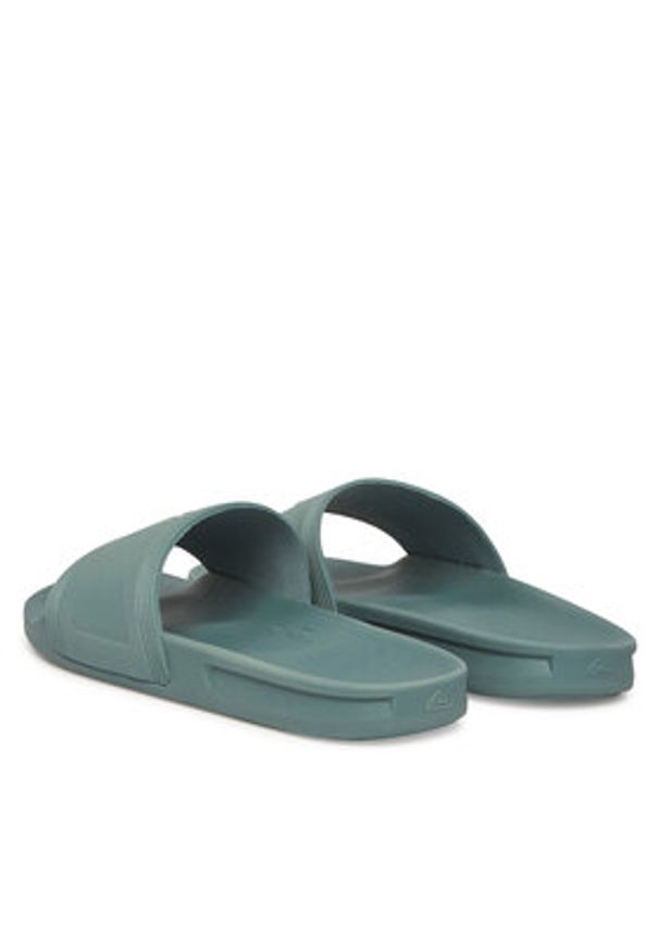 Quiksilver Klapki Dockyard AQYL101381 Zielony. Kolor: zielony