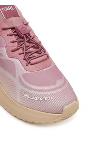 Karl Lagerfeld - KARL LAGERFELD Sneakersy KL64623 Różowy. Kolor: różowy. Materiał: materiał #6