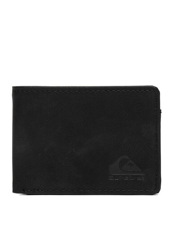 Quiksilver Portfel AQYAA03357 Czarny. Kolor: czarny. Materiał: skóra