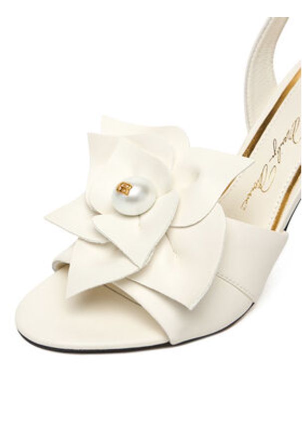 Gino Rossi - GINO ROSSI Sandały CEO-ROSE-LT2158-2 Biały. Kolor: biały. Materiał: skóra