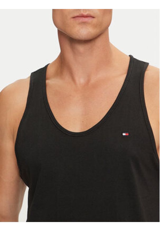 TOMMY HILFIGER - Tommy Hilfiger Komplet tank topów UM0UM03387 Czarny Regular Fit. Kolor: czarny. Materiał: bawełna