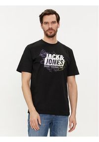 Jack & Jones - Jack&Jones Komplet 2 t-shirtów Map Logo 12260796 Czarny Regular Fit. Kolor: czarny. Materiał: bawełna #7