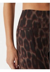 Adidas - adidas Legginsy Optime Power Leopard KF9094 Brązowy Slim Fit. Kolor: brązowy. Materiał: syntetyk #4