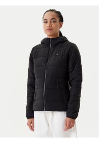 Tommy Jeans Kurtka przejściowa DW0DW20959 Czarny Slim Fit. Kolor: czarny. Materiał: syntetyk