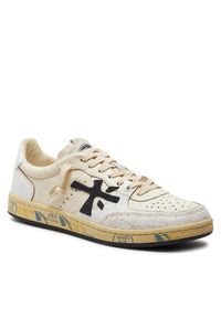 Premiata Sneakersy Bsktclay BSKT CLAY VAR 6775 Écru. Materiał: skóra #4