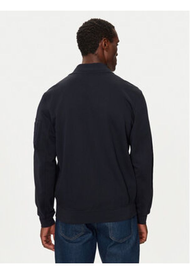 TOMMY HILFIGER - Tommy Hilfiger Bluza Essential MW0MW37357 Granatowy Regular Fit. Kolor: niebieski. Materiał: bawełna