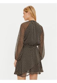Pepe Jeans Sukienka codzienna PL953605 Brązowy Regular Fit. Okazja: na co dzień. Kolor: brązowy. Materiał: syntetyk. Typ sukienki: proste. Styl: casual